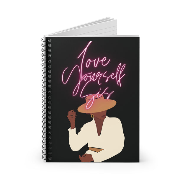 Love Yourself Sis - Spiral Notebook - Ruled Line