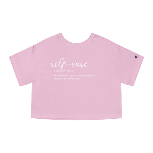 Self Care Cropped T-Shirt