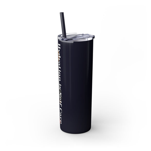 Hydration is Self Care Tumbler with Straw, 20oz