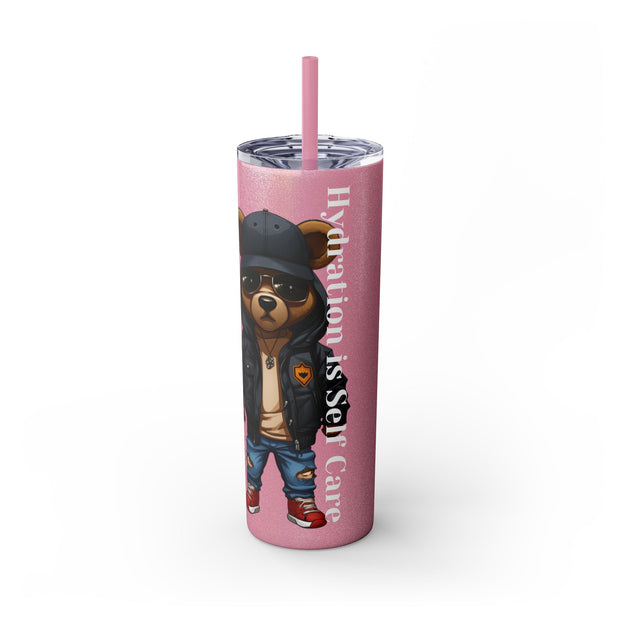 Hydration is Self Care Tumbler with Straw, 20oz