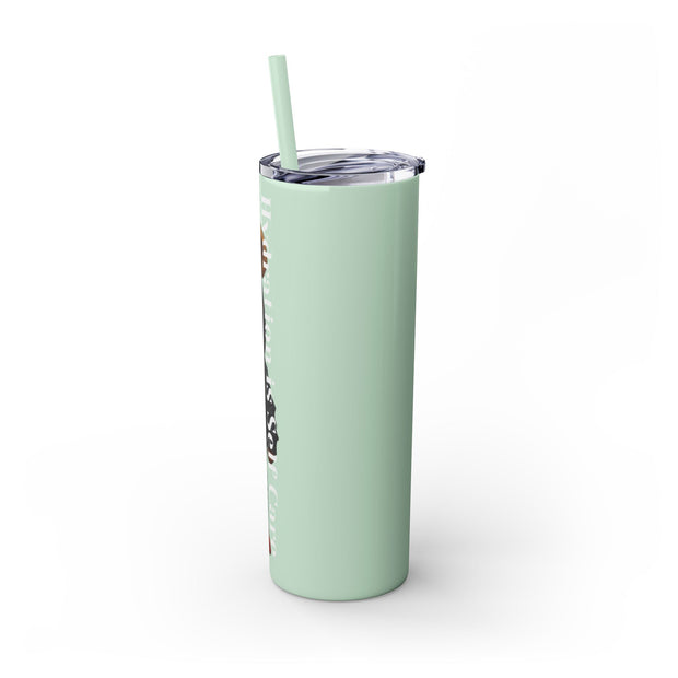 Hydration is Self Care Tumbler with Straw, 20oz