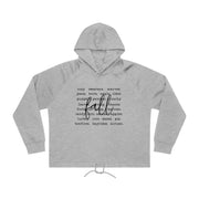 Fall Cropped Hoodie Sweatshirt