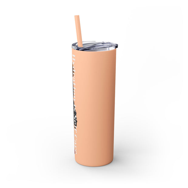 Hydration is Self Care Tumbler with Straw, 20oz