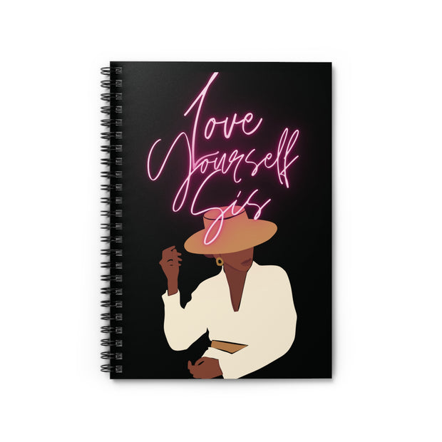 Love Yourself Sis - Spiral Notebook - Ruled Line