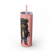 Hydration is Self Care Tumbler with Straw, 20oz