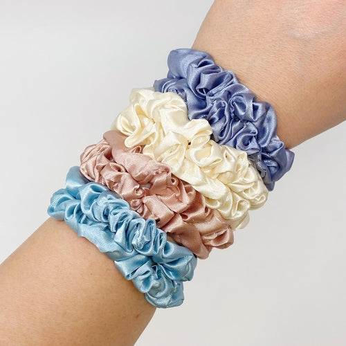 Satin  Scrunchie  Set Of 8