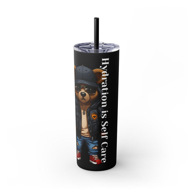 Hydration is Self Care Tumbler with Straw, 20oz