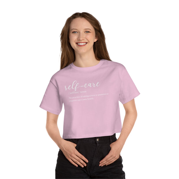 Self Care Cropped T-Shirt