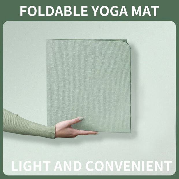 Eco-Friendly Foldable Yoga Mat: Your Perfect Travel Companion for Self-Care - Self Care Sunday