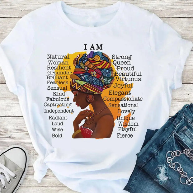 Black Queen -  I Am T Shirt