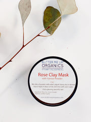 Radiant Rose Clay Facial Mask - Self Care Sunday