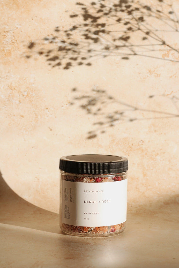 Luxurious Neroli Rose Bath Salt Blend - Self Care Sunday