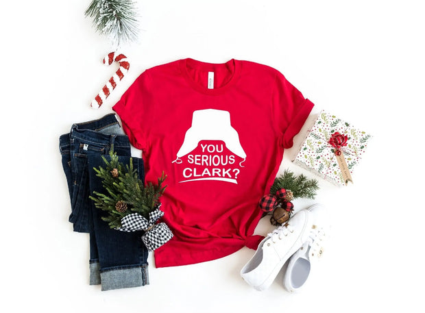 ou Serious, Clark? Christmas Vacation T-shirt – Perfect Holiday Gift for Family & Friends