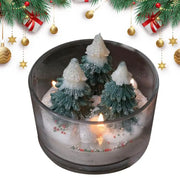 Christmas Tree Aromatherapy Tealight Candle – Festive Scented Candle for Relaxation & Joy