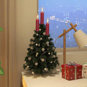 Christmas Décor: 60cm-90cm Triple Tree Topper Candle Holder – Elegant 3-Tier Iron Candelabra for Festive Home Charm