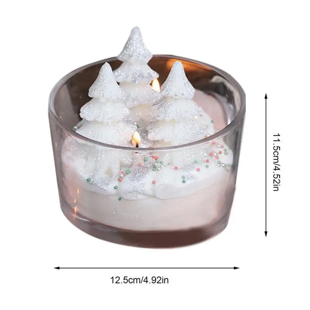 Christmas Tree Aromatherapy Tealight Candle – Festive Scented Candle for Relaxation & Joy