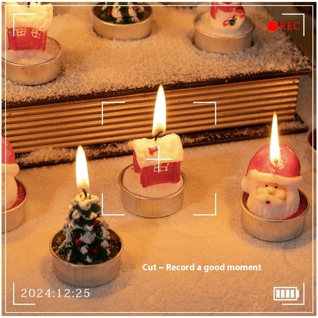 🎄 Bring Christmas Magic to Life with MINISO Christmas Candle Decorations! 🎄