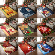 Home Decor Modern Christmas  Entrance Carpet Living Room Coffee Table Blanket Santa Mat Bedroom