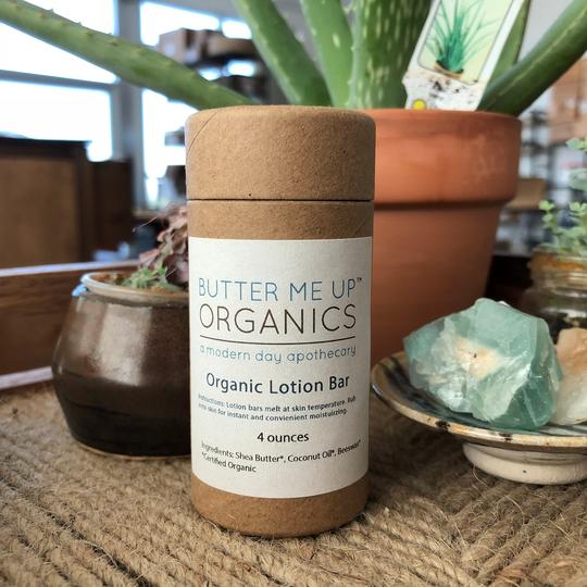 Organic Lotion Bar Shea Butter and Coconut Oil - Self Care Sunday