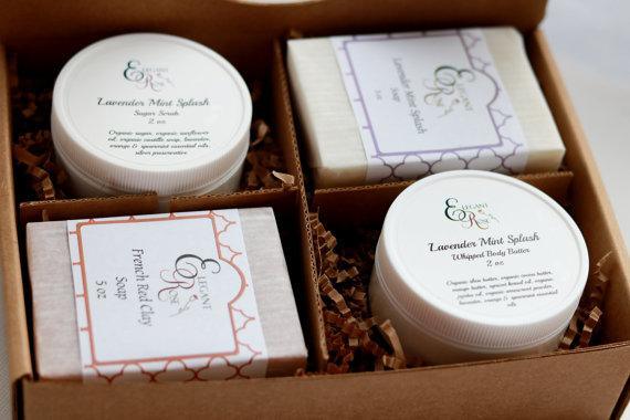 exquisite spa gift set designed - Self Care Sunday