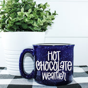 Cozy Campfire Hot Cocoa Ceramic Mug - Self Care Sunday