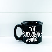 Cozy Campfire Hot Cocoa Ceramic Mug - Self Care Sunday