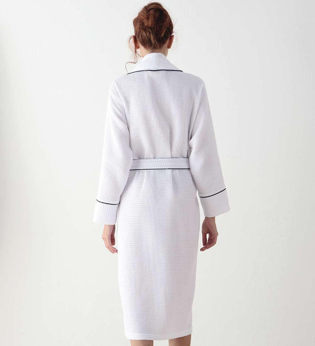 Women's Full Length Waffle Hotel Style Robe - Self Care Sunday